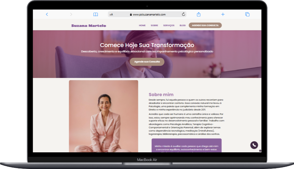 site psicologa Suzana