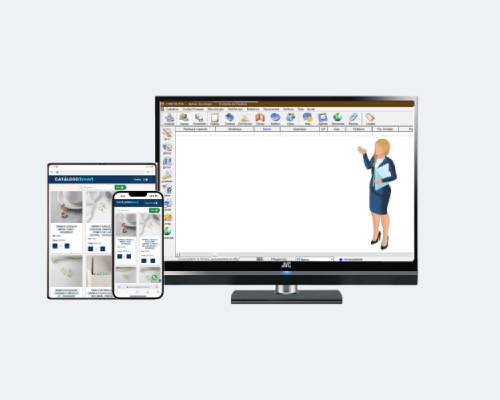 Catálogo + sistema Construtor